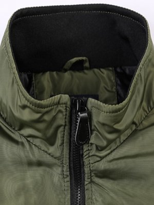 Men's Outdoor Jacket Bomber Jacket Outdoor Daily Wear Warm Fall Winter Plain Fashion Streetwear Lapel Regular Black Blue Army Green Jacket